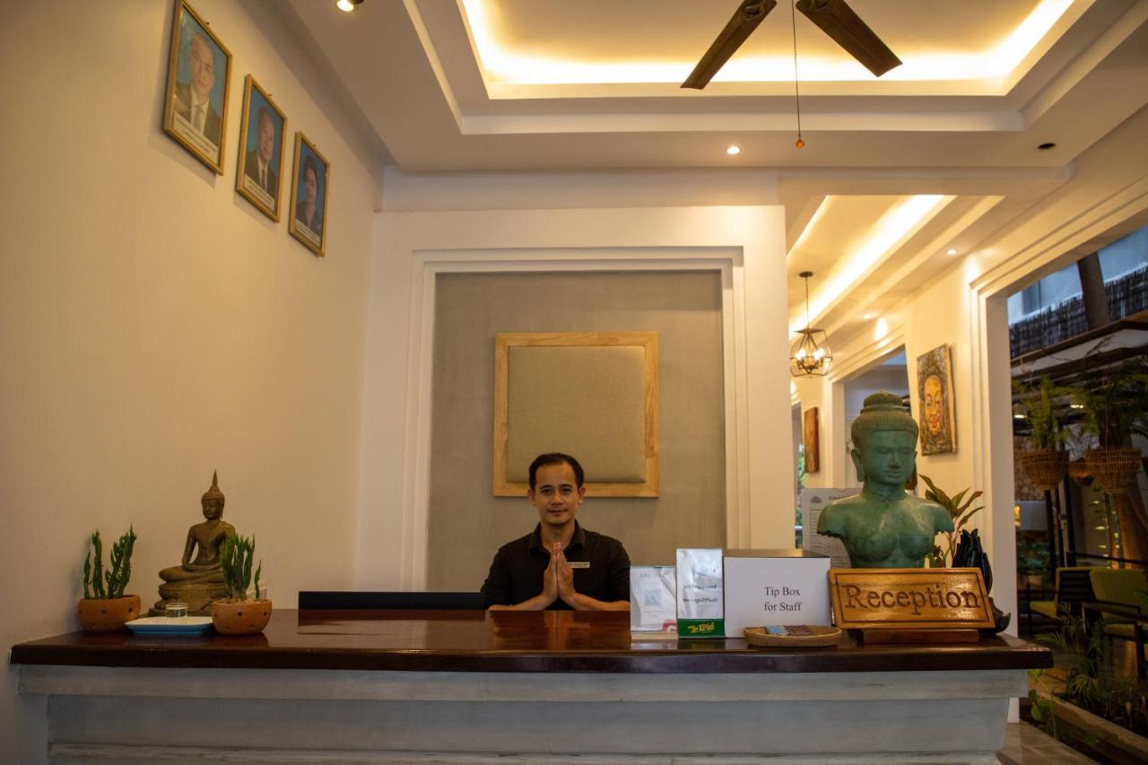 Готель Boutique Indochine D'Angkor Сіємреап Екстер'єр фото